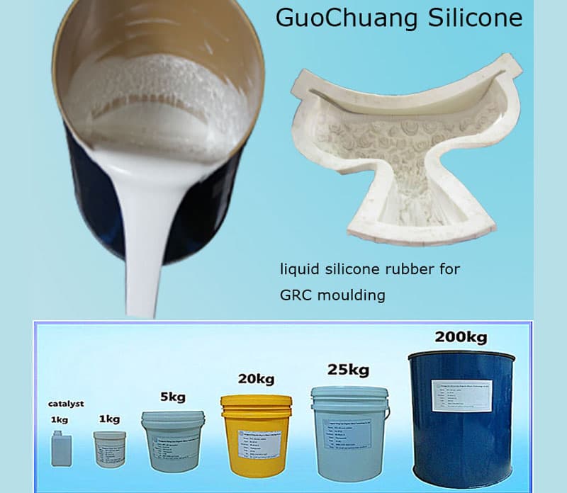 liquid silicone rubber for Grc Gfrc moulding